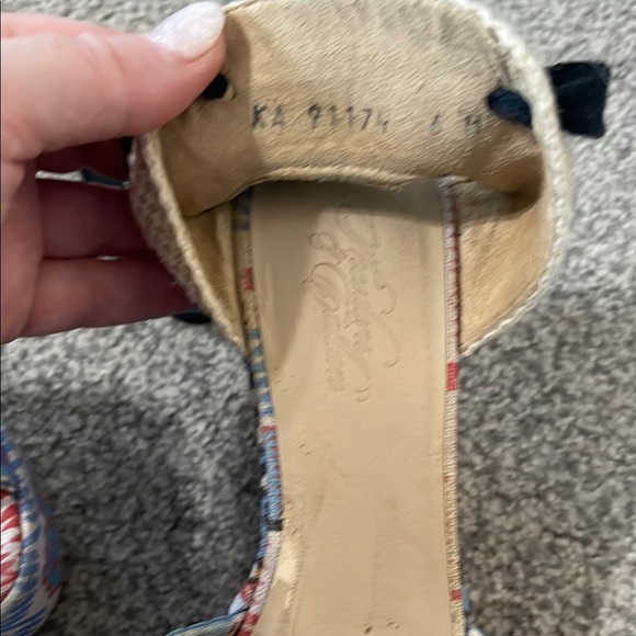 Theodora and Callum lace up wedges - Multicolor - Picture 5 of 7